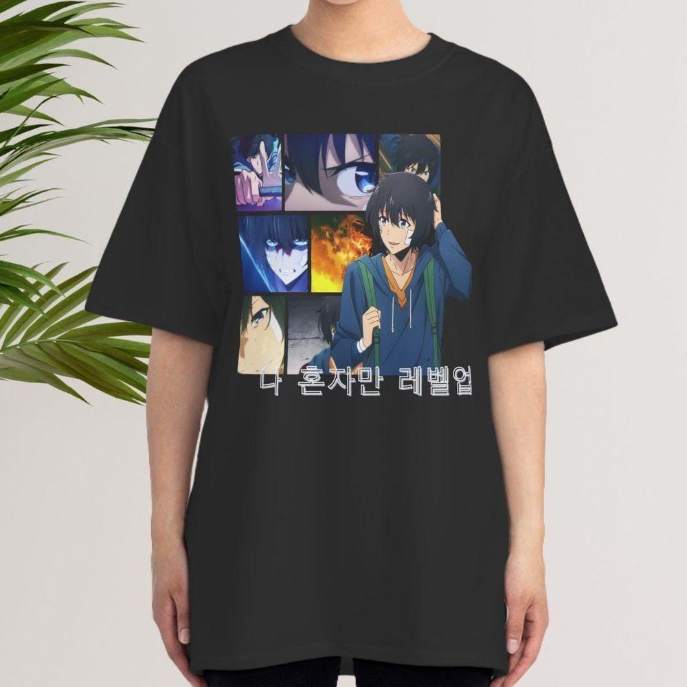 Solo Leveling Only 1 Level Up Sung Jinwoo Custom Vuitino Apparel Solo Leveling Only 1 Level Up Sung Jinwoo Custom Vuitino Apparel